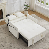 Cassington Home Seymour 2 Seater Single Chenille Sofa Bed