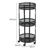 Cassington Home Claremont Foldable Storage Trolley
