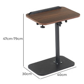 Cassington Home Selma Adjustable Side Table