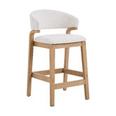 Cassington Home 67cm Jade Chenille Bar Stools
