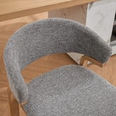 Cassington Home 67cm Jade Chenille Bar Stools