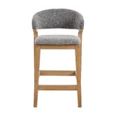 Cassington Home 67cm Jade Chenille Bar Stools
