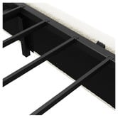 Cassington Home Lotus Teddy Gas Lift Bed Frame with Charging Station