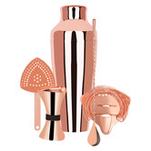 Zanzi 5 Piece Rose Gold Cocktail Set