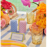 XRJ Celebrations 4 Piece Bubble Pillar Soy-Blend Candle Set