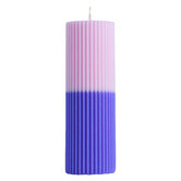 XRJ Celebrations 2 Tone Pillar Soy-Blend Candle