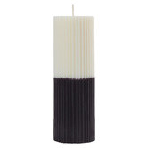 XRJ Celebrations 2 Tone Pillar Soy-Blend Candle