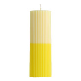 XRJ Celebrations 2 Tone Pillar Soy-Blend Candle