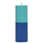 XRJ Celebrations 2 Tone Pillar Soy-Blend Candle