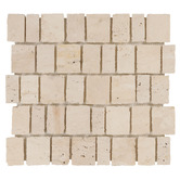 Cove Tiles Idris Honed Travertine Mosaic Tile