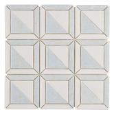 Cove Tiles Naima Blue Stone Marble Mosaic Tile