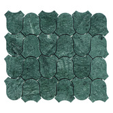 Cove Tiles Toru Green Marble Mosaic Tile