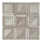 Cove Tiles Naima Beige Travertine Mosaic Tile