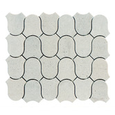 Cove Tiles Toru Grey Travertine Mosaic Tile