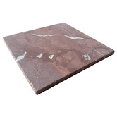 Cove Tiles Isha 200 x 200mm Tumbled Merlot Marble Square Tile