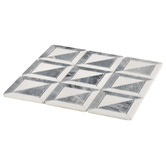 Cove Tiles Naima Grey Stone Marble Mosaic Tile