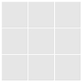 Cove Tiles Stanmore White Small Square Porcelain Mosaic Tile
