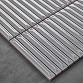 Cove Tiles Akira Light Grey Kit Kat Porcelain Mosaic Tile