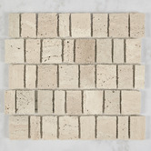Cove Tiles Idris Honed Travertine Mosaic Tile