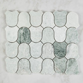 Cove Tiles Toru Orient Green Marble Mosaic Tile