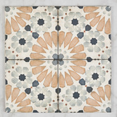 Cove Tiles Alba 200 x 200mm Decorative Porcelain Tile