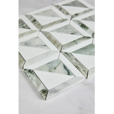 Cove Tiles Naima Green Stone Marble Mosaic Tile