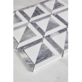Cove Tiles Naima Grey Stone Marble Mosaic Tile