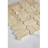 Cove Tiles Toru Beige Travertine Mosaic Tile