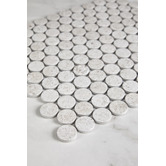 Cove Tiles Bilal Beige Penny Round Porcelain Mosaic Tile