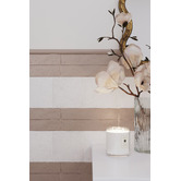 Cove Tiles Havenford Gloss Chalk Square Ceramic Tile