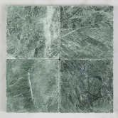 Cove Tiles Isha 100 x 100mm Tumbled Green Marble Square Tile