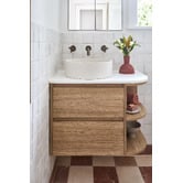 Cove Tiles Isha 200 x 200mm Crema Marfil Marble Square Tile