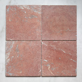 Cove Tiles Isha 200 x 200mm Tumbled Merlot Marble Square Tile
