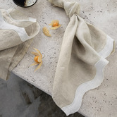 Rendr Wave European Linen Table Napkins