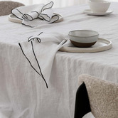 Rendr Amara Stitch European Linen Table Napkins