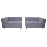 Owlnest Louis 4 Seater Upholstered Modular Sofa