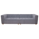 Owlnest Louis 4 Seater Upholstered Modular Sofa