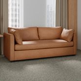 Armada Commercial Lotte 3 Seater Faux Leather Sofa Bed