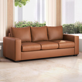 Armada Commercial Layton 3 Seater Faux Leather Sofa