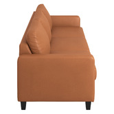 Armada Commercial Loise 3 Seater Faux Leather Sofa
