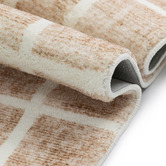Daisie Rug Studio Brown Bryston Machine Washable Rug