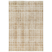 Daisie Rug Studio Brown Bryston Machine Washable Rug