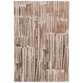 Daisie Rug Studio Brown Tessara Machine Washable Rug