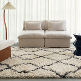 Daisie Rug Studio Cream Marion Power-Loomed Rug