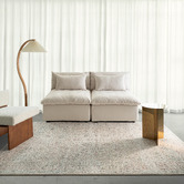 Daisie Rug Studio Beige Vespera Rye Power-Loomed Rug
