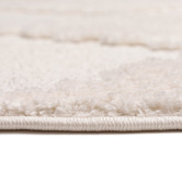 Daisie Rug Studio Cream Jovara Checkered Round Rug
