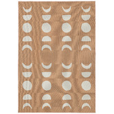 Daisie Rug Studio Beige Callisto Machine Washable Indoor/Outdoor Rug
