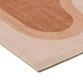 Daisie Rug Studio Terracotta Pierre Machine Washable Rug