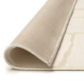 Daisie Rug Studio Cream Welch Machine Washable Rug