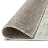 Daisie Rug Studio Cream Astoria Traditional Machine Washable Rug